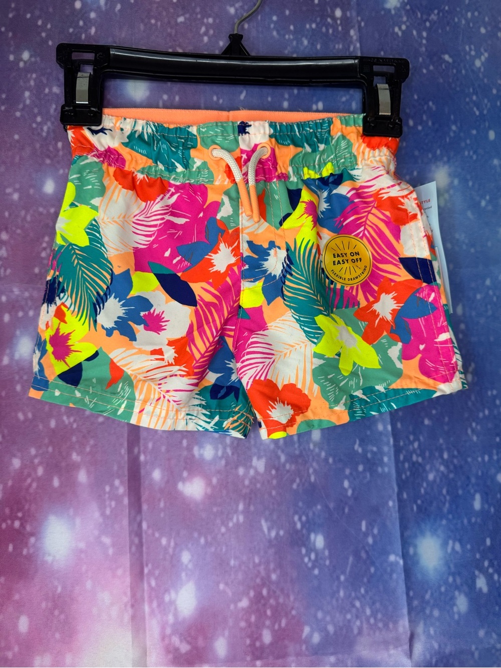 New boys cat & Jack tropical swim trunks size boys 12 months 🛍